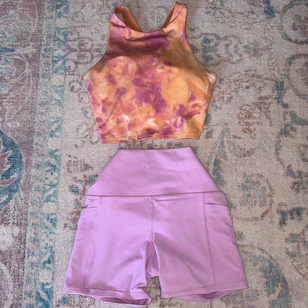 Matching athleta set!